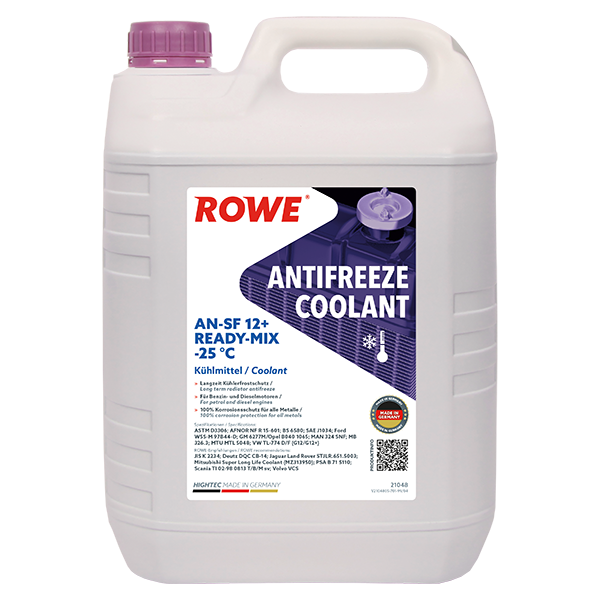 HIGHTEC ANTIFREEZE COOLANT AN-SF 12+ READY-MIX -25 °C