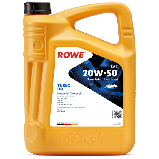 HIGHTEC TURBO HD SAE 20W-50