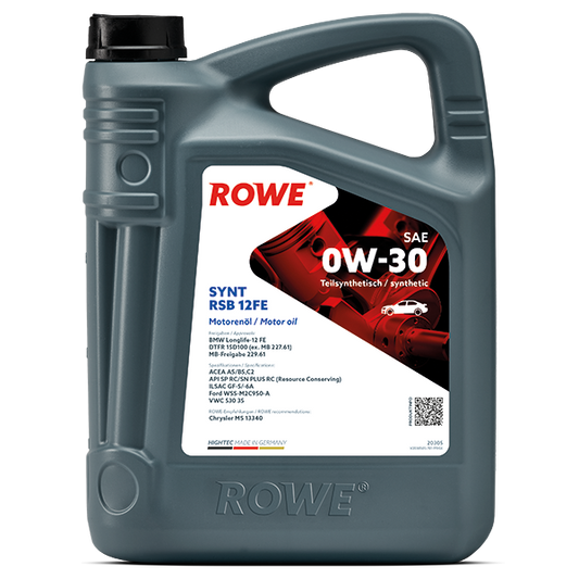 HIGHTEC SYNT RSB 12FE SAE 0W-30